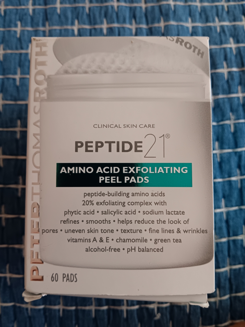 Peter Thomas Roth Peptide 21 Amino Acid Exfoliating Peel Pads - White